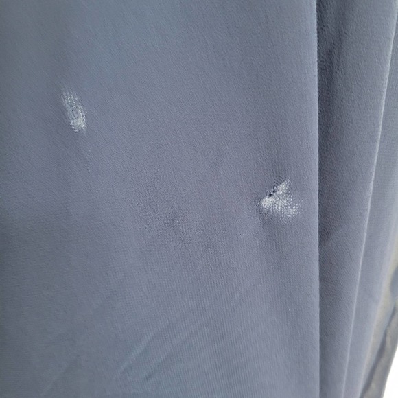 Express Navy Blue Twist Strap Flowy Maxi Dress - Picture 12 of 12